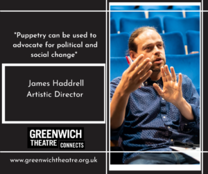 James Haddrell Greenwich Theatre
